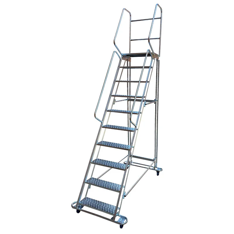 Mobile Safety Ladders (MLH) 2 | Warehouse Equipment Suppliers | West Coast Suppliers Mobile Safety Ladder Range