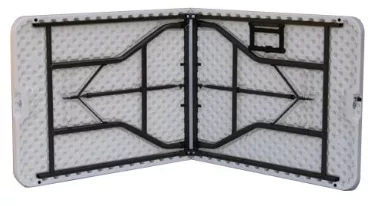 FOL001 - Fold in Half Rectangular Plastic Tables- 6ft (1800mm) 3 | Warehouse Equipment Suppliers | West Coast Suppliers FOL001 - Fold in Half Rectangular Plastic Tables- 6ft (1800mm) - Image 3