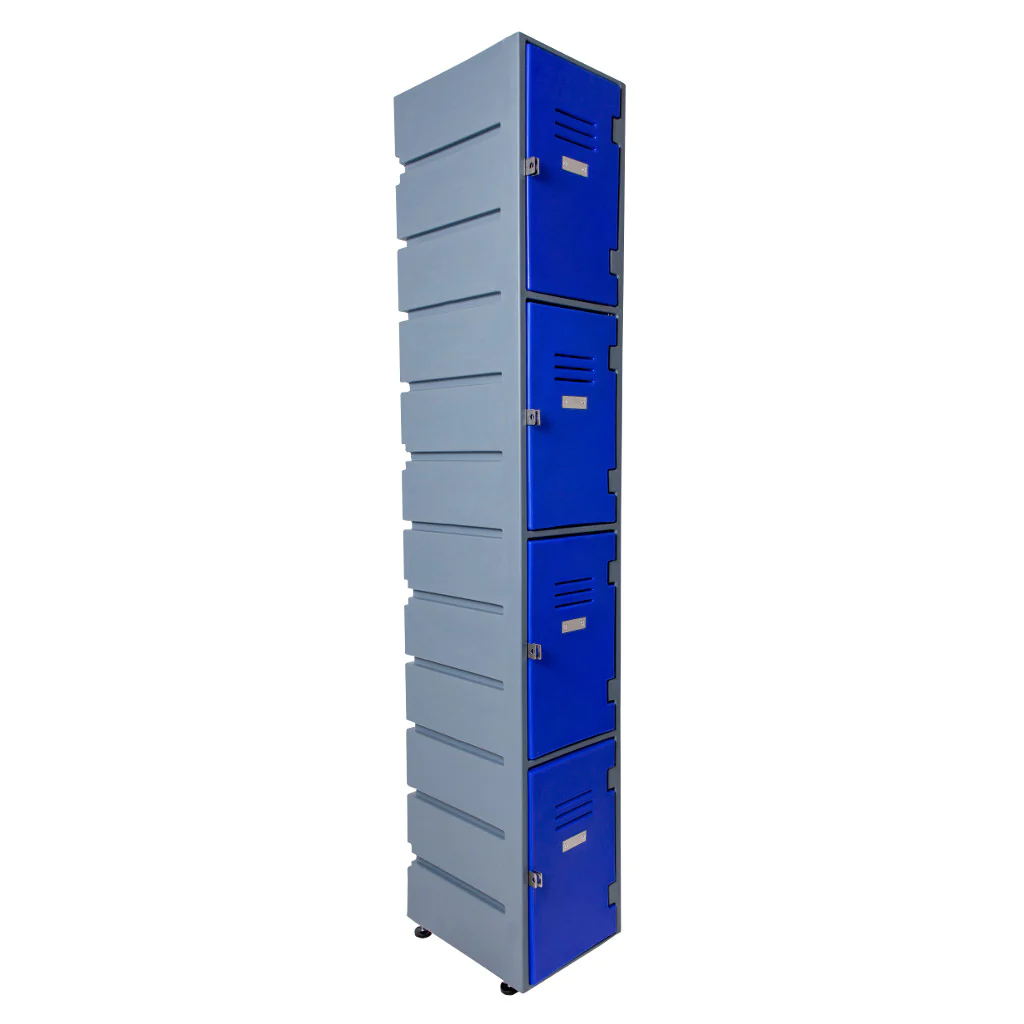 4 Door Locker Flat Std 1 | Warehouse Equipment Suppliers | West Coast Suppliers 4 Door Locker Flat Std