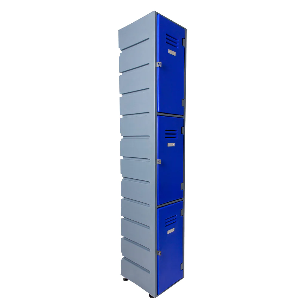 3 Door Locker Flat Std 1 | Warehouse Equipment Suppliers | West Coast Suppliers 3 Door Locker Flat Std