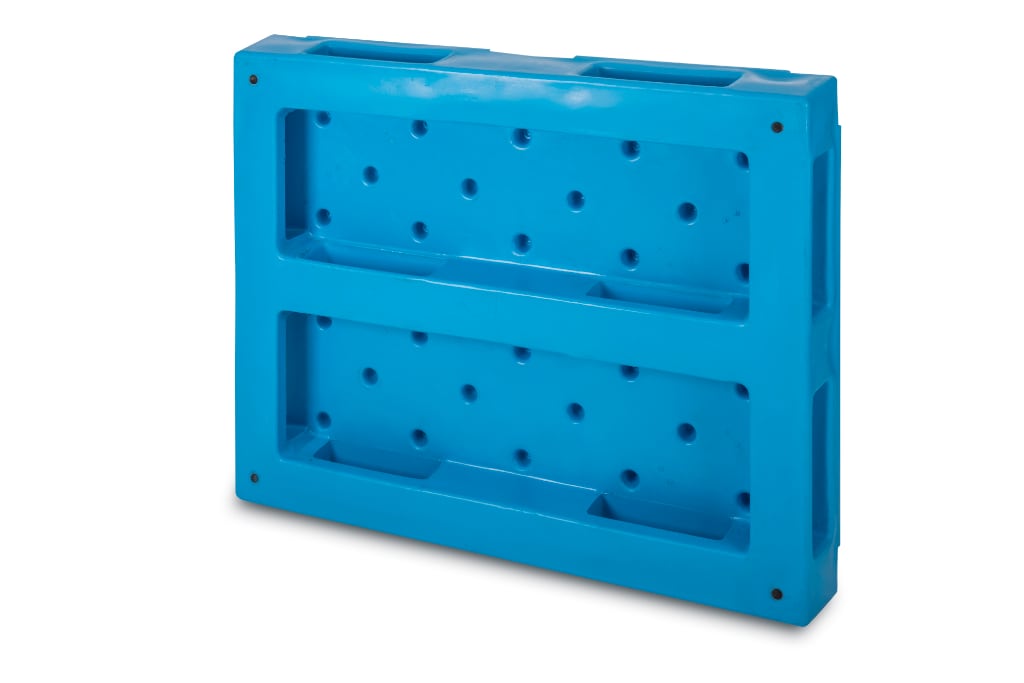 PT1530PR4 – Perimeter Base Plastic Pallet 2 | Warehouse Equipment Suppliers | West Coast Suppliers PT1530PR4 Perimeter Base Plastic Pallet