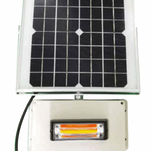 Solar Amber Warning Light
