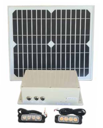 Solar Amber Warning Light 1 | Warehouse Equipment Suppliers | West Coast Suppliers Solar Amber Warning Light