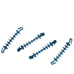Rib lock insulators