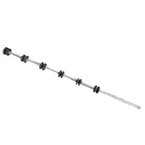 6 Line Round Bar Bobbin Bracket Galvanised